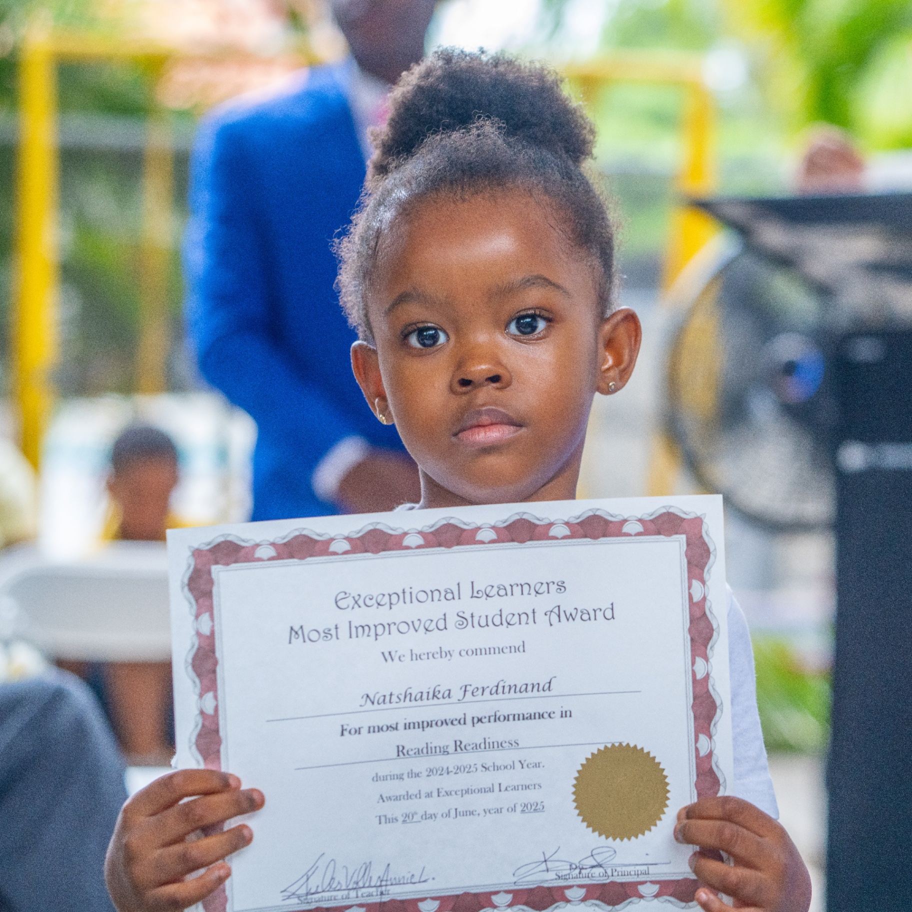 Student with Most Improved Student Award